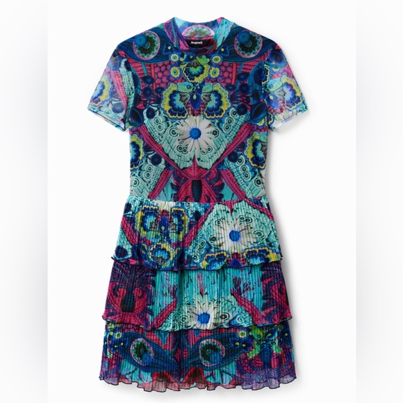 Christian Lacroix for Desigual Multicolor Mini Dress - Picture 1 of 1